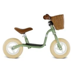 PUKY 4093 LRM Retro Green Loopfiets Groen -Kinder Speelgoeds Winkel puky 4093 loopfiets lrm groen retro incl mandje speelactief.nl 1