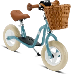 PUKY 4095 LRM Retro Blue Loopfiets Blauw -Kinder Speelgoeds Winkel puky 4095 loopfiets lrm blauw retro incl mandje speelactief.nl 2