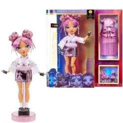 Rainbow High Core Fashion Modepop Lila Yamamoto Pop -Kinder Speelgoeds Winkel rainbow high core fashion modepop lila yamamoto