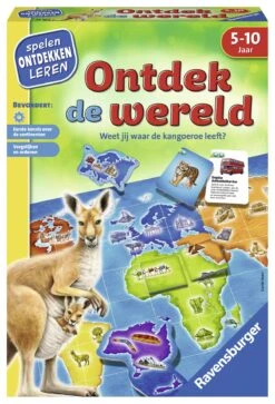 Ontdek De Wereld Kinderspel Ravensburger Spellen -Kinder Speelgoeds Winkel ravensburger kinderspel ontdek de wereld 241637 2