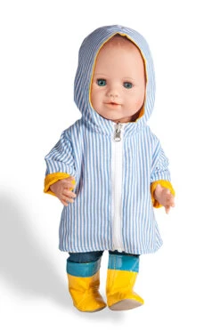 Regenjas “Maritiem” Maat 35 – 45 Cm. -Kinder Speelgoeds Winkel regenjas anorak pop heless 1525 2525 4 1