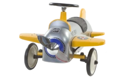 Retro Roller Loopvliegtuig Aeroplane Charles -Kinder Speelgoeds Winkel retro loopauto aeroplane charles retro roller ride on car 1 loopvliegtuig loopfiets