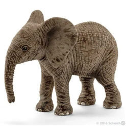 Schleich 14763 Afrikaanse Olifantbaby WildLife -Kinder Speelgoeds Winkel schleich 14763 afrikaanse baby olifant wildlife jonge olifant 1