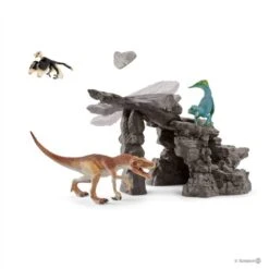Schleich 41461 Dinoset Met Grot Dinosaurus -Kinder Speelgoeds Winkel schleich 41461 dinogrot met hol 1 1