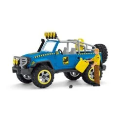 Schleich 41464 Off-road Jeep Met Dino Wachtpost Dinosaurus -Kinder Speelgoeds Winkel schleich 41464 offroad voertuig met dino wachtpost 2