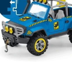 Schleich 41464 Off-road Jeep Met Dino Wachtpost Dinosaurus -Kinder Speelgoeds Winkel schleich 41464 offroad voertuig met dino wachtpost 3