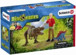 Schleich 41465 Tyrannosaurus Rex Aanval Dinosaurus -Kinder Speelgoeds Winkel schleich 41465 tyrannosaurus rex aanval 2