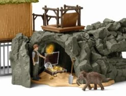 Jungle Onderzoeksbasiskamp – Schleich 42350 -Kinder Speelgoeds Winkel schleich 42350 croco jungle onderzoeks basiskamp 3