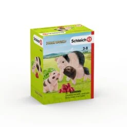 Schleich 42422 Minivarken En Biggetjes Farm World -Kinder Speelgoeds Winkel schleich 42422 minivarken en biggetje 1 1