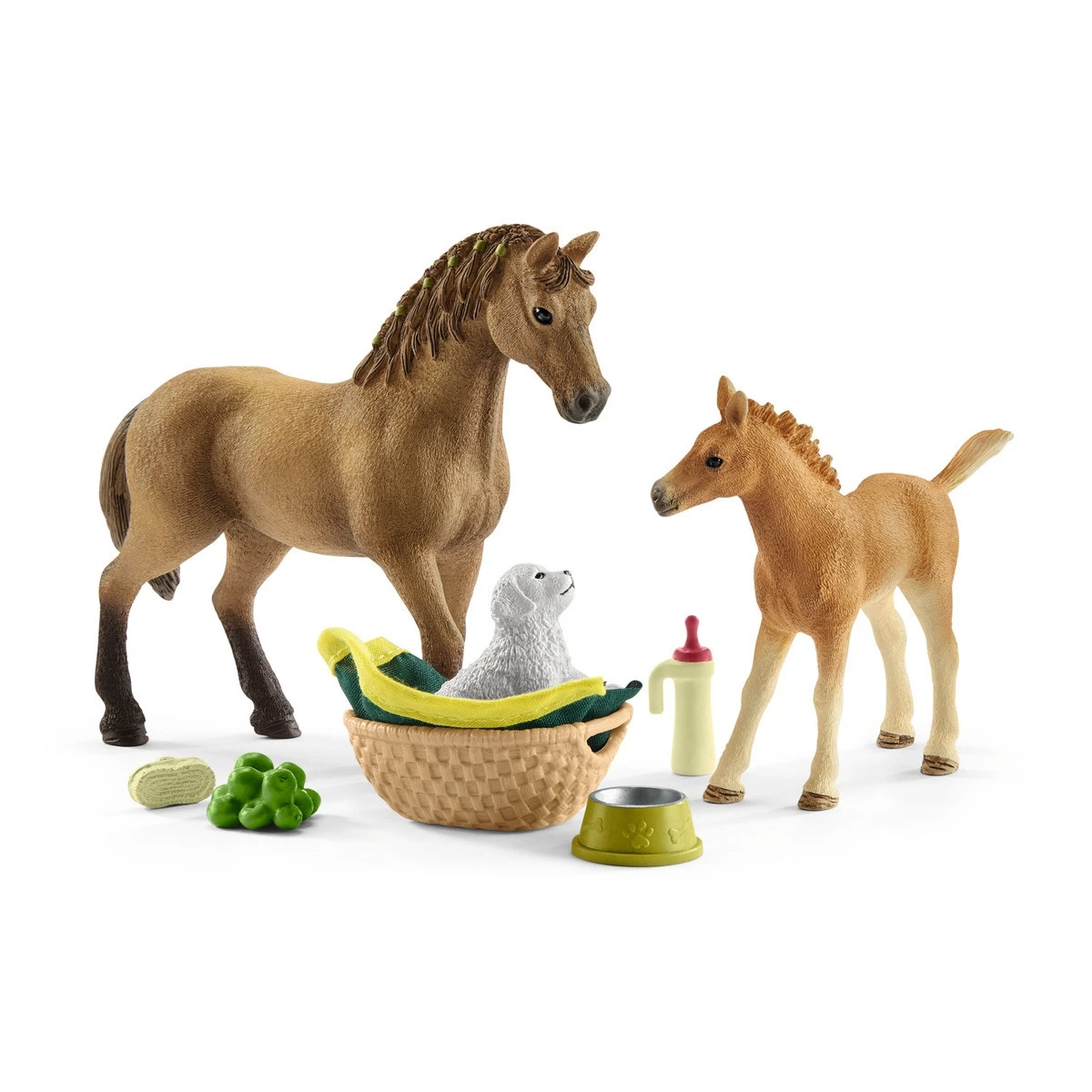 Schleich 42432 Babydieren Verzorgingsset Horse Club 2 Schleich 42432 Babydieren Verzorgingsset Horse Club - Afbeelding 2