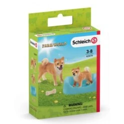 Schleich 42479 Shiba Inu Moeder En Welp FarmWorld -Kinder Speelgoeds Winkel schleich 42479 shiba inu moeder en welp 3