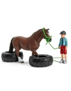 Schleich 42482 Pony Behendigheidswedstrijd FarmWorld -Kinder Speelgoeds Winkel schleich 42482 pony behendigheidswedstrijd 3