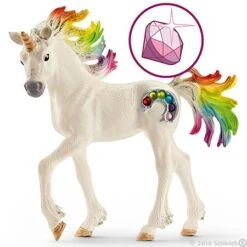 Schleich 70525 Regenboog Eenhoorn Veulen Bayala -Kinder Speelgoeds Winkel schleich 70525 regenboog eenhoorn veulen 1