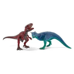 Schleich 42215 Kleine Carnotaurus En Giganotos Dinosaurus -Kinder Speelgoeds Winkel schleich 42215 dinosaurus carnotaurus giganotosaurus 1