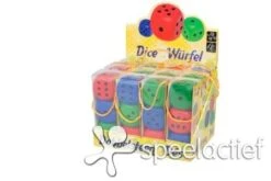 Set Van 3 Grote Dobbelstenen -Kinder Speelgoeds Winkel set dobbelstenen groot foam 1