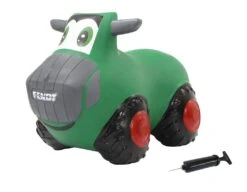 Skippy Tractor MF Opblaasbaar Massey Ferguson -Kinder Speelgoeds Winkel skippy hup tractor fendt opblaasbaar speelactief.nl