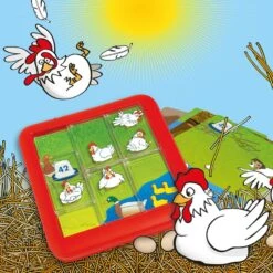 Smart Games SmartGames Chicken-Shuffle Denkspel Smart-Games -Kinder Speelgoeds Winkel smartgames chicken shuffle smat games denkspel sg436 1