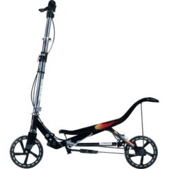 SpaceScooter X580 Black Space Scooter Zwart -Kinder Speelgoeds Winkel spacescooter step autoped black 1 1