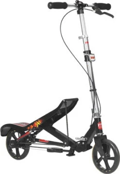 SpaceScooter X580 Black Space Scooter Zwart -Kinder Speelgoeds Winkel spacescooter step autoped black 2