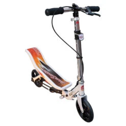 Space Scooter White Spacescooter Wit -Kinder Speelgoeds Winkel spacescooter step autoped white 4