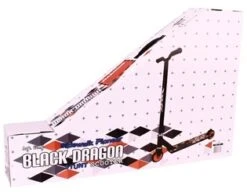 Stuntstep Black Dragon Rood SHOWMODEL -Kinder Speelgoeds Winkel stuntstep black dragon rood nijdam 52ml 1 1