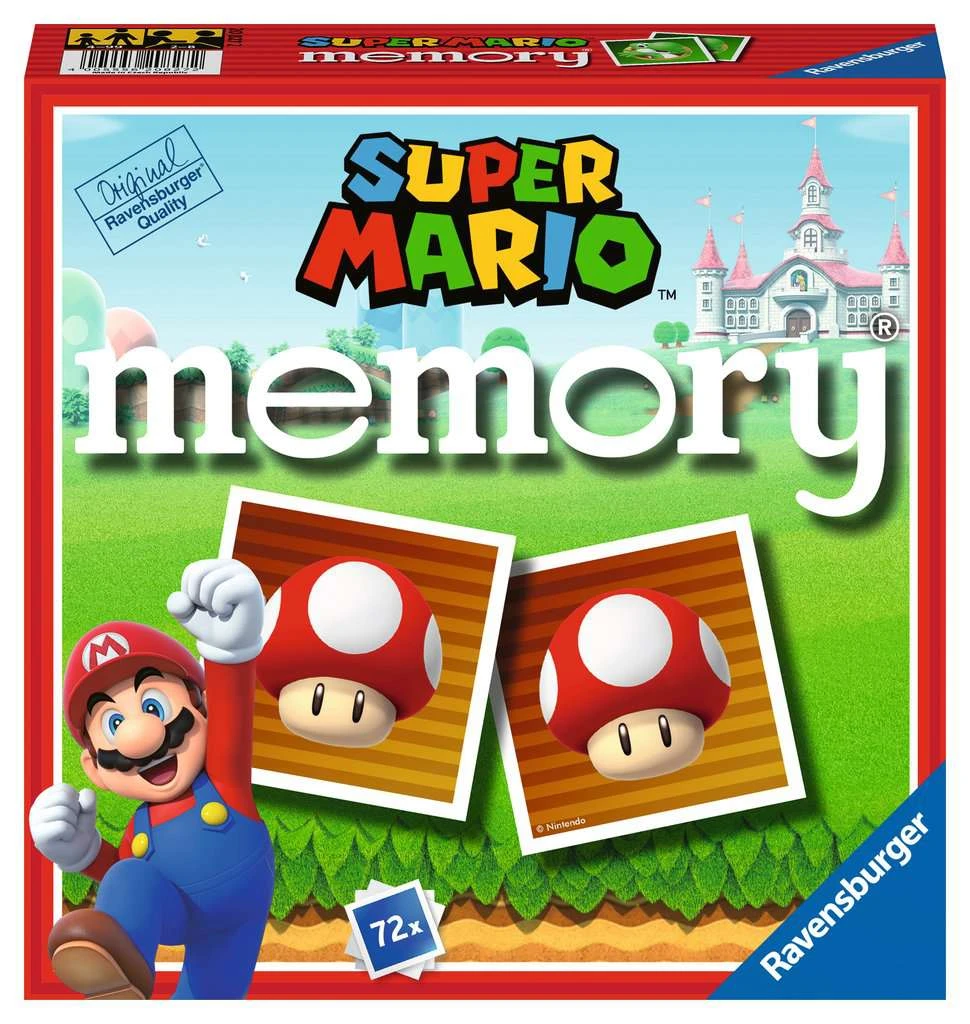 Super Mario Memory Ravensburger 208272 1 Super Mario Memory Ravensburger 208272