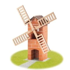 Teifoc T4040 Bouwdoos Windmolen Metselset -Kinder Speelgoeds Winkel teifoc t4040 windmolen 2