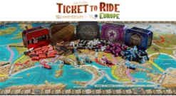 Days Of Wonder Ticket-to-Ride Europe 15th-Anniversary Bordspel -Kinder Speelgoeds Winkel ticket to ride europe jubileumeditie 3