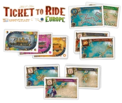 Days Of Wonder Ticket-to-Ride Europe 15th-Anniversary Bordspel -Kinder Speelgoeds Winkel ticket to ride europe jubileumeditie 6
