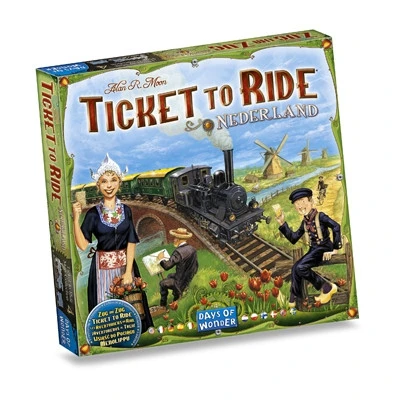 Ticket To Ride Nederland – Uitbreiding 2 Ticket To Ride Nederland – Uitbreiding - Afbeelding 2