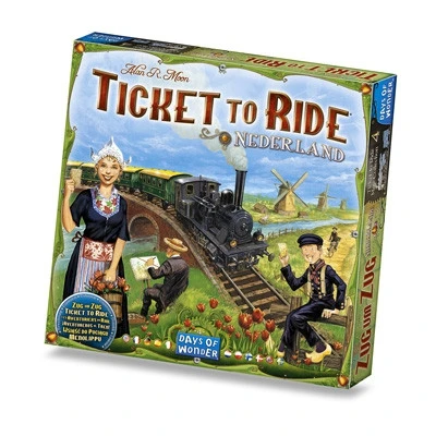 Ticket To Ride Nederland – Uitbreiding 6 Ticket To Ride Nederland – Uitbreiding - Afbeelding 6