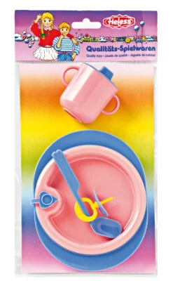 Poppen Verzorgingsset II -Kinder Speelgoeds Winkel verzorgingsset pop heless19 1 1