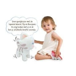 Woezel En Pip Buurpoes Lopend En Pratend Interactief Looppoesje -Kinder Speelgoeds Winkel woezel en pip buurpoes lopend en pratend 5
